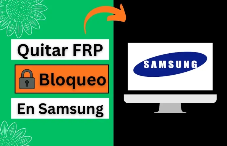 Eliminar el bloqueo FRP en Samsung
