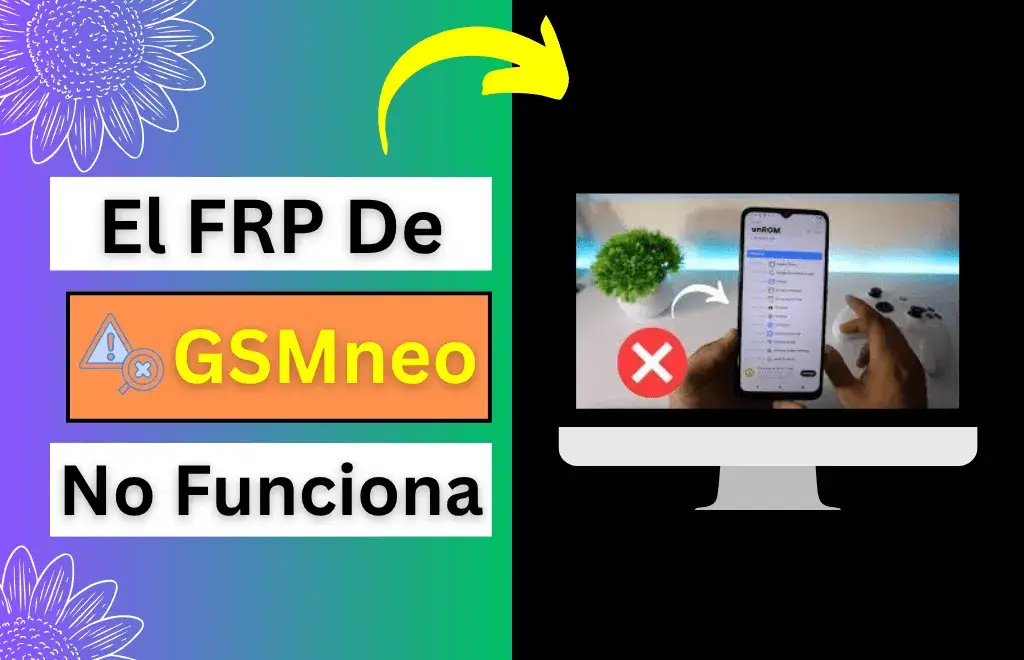 GSMneo FRP no funciona
