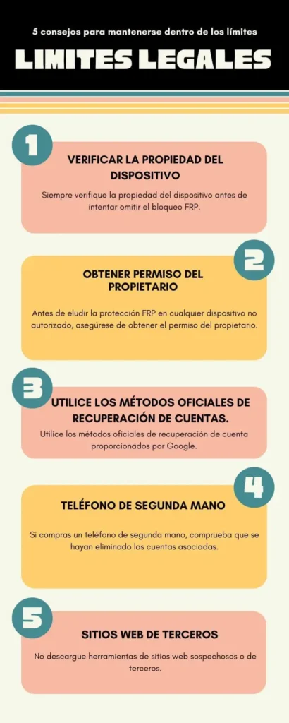 Cómo mantenerse dentro de los límites legales
